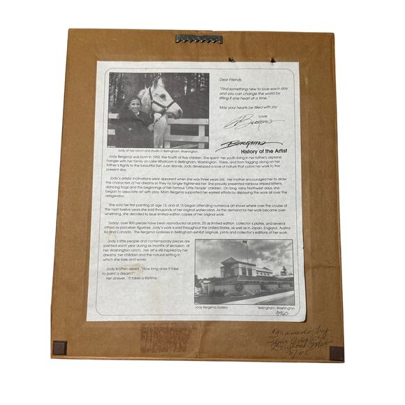 Jody Bergsma Eagle Spirit Art Print Framed Matte Signed Numbered Native American - Picture 7 of 15